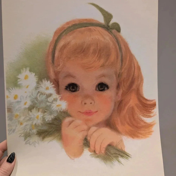 Vintage northern arts paper mills American beauties by Frances Mills. Set of 5 - Picture 3 of 6